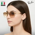thumbnail image 7 of Ray-Ban RB3746 Rectangle Shaped Non-Polarized Sunglasses for Men & Women - Includes Official RAYBAN Eyewear Kit - Ideal Formal & Casual Wear Sunglasses - Clear Gradient Brown Lens, 7 of 7