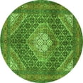 thumbnail image 1 of Ahgly Company Indoor Round Persian Green Traditional Area Rugs, 8' Round, 1 of 1