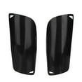 thumbnail image 1 of 1 par de espinilleras deportivas de fútbol para adultos y niños, protector de piernas, color negro, talla L, 1 of 11