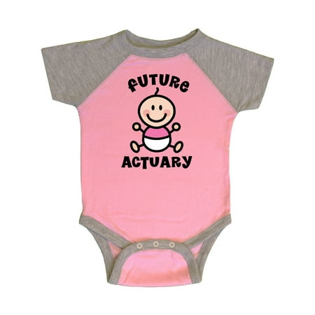 

Inktastic Future Actuary Baby Girl Gift Baby Girl Bodysuit