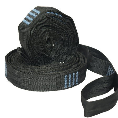 UPC: 0883698977119 | Equip Adjustable Outdoor Black Polyester Hammock Tree Straps Weighs 10.2 oz. Max Weight 500 lbs.
