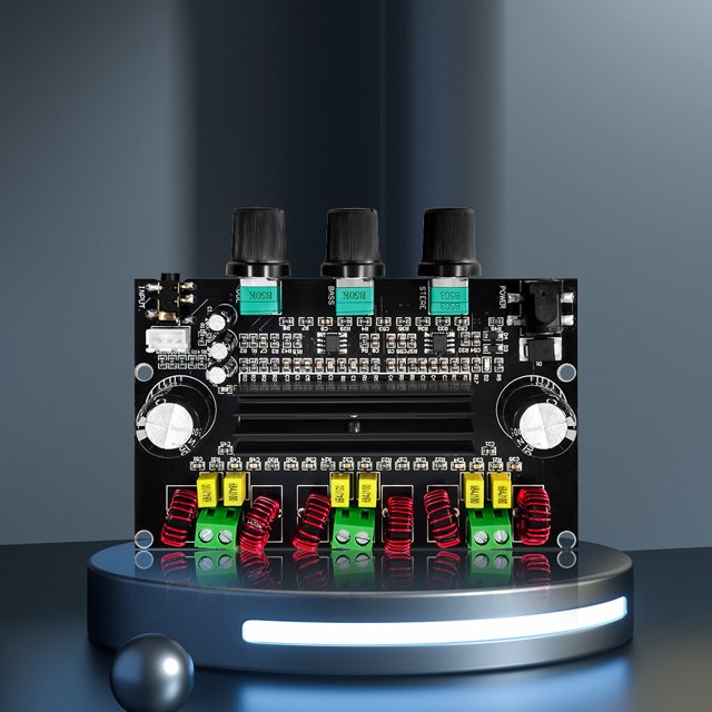 Placa amplificadora Digital XH-M573, radiador integrado TPA3116D2, altavoz DIY para coche y hogar Kuymtek Para estrenar
