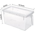 MineDecor Plastic Storage Containers Square Food Storage Organizer