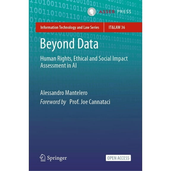 Information Technology and Law Beyond Data: Human Rights, Ethical and Social Impact Assessment in AI, Book 36, (Hardcover)