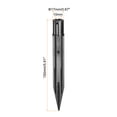 thumbnail image 2 of Uxcell Light Spikes 5.91 inch Ground Stakes for Garden Pathway Landscape Lamps ABS Plastic Black 6 Pcs, 2 of 5