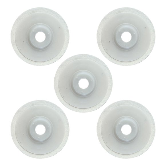 Clearance! Wool Polishing Wheel Disc Upgrade Round Wool Disc Wheel Pad 4 Inch/100Mm Round Wool Buffing Pads for 100 Angle Grinder Polishing Pad for Metal Glass Ceramic Fine Wool (5) Multi-Color
