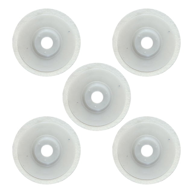 Clearance! Wool Polishing Wheel Disc Upgrade Round Wool Disc Wheel Pad 4 Inch/100Mm Round Wool Buffing Pads for 100 Angle Grinder Polishing Pad for Metal Glass Ceramic Fine Wool (5) Multi-Color