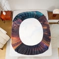 thumbnail image 5 of Homewish Ocean Whale Full Size Sheets,Sea Sealife Bed Sheets,Orange Sunset Sheet Sets For Boys Kids,Microfiber Bedroom Decor,4pcs, 5 of 7