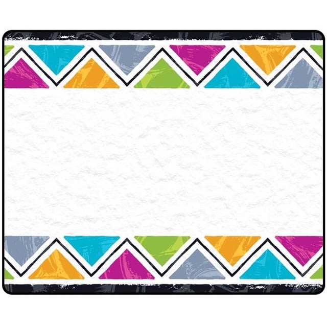Trend Enterprises T-68128-6 Color Har Triangls Terrific Labels - Pack of 6