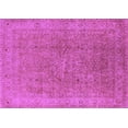 thumbnail image 1 of Ahgly Company Indoor Rectangle Oriental Purple Industrial Area Rugs, 6' x 9', 1 of 4