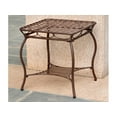 thumbnail image 2 of International Caravan Santa Fe Table d'Appoint de Patio en Fer, Brun Mat, 2 of 2