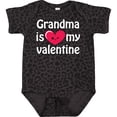 thumbnail image 3 of Inktastic Grandma is My Valentine Boys or Girls Baby Bodysuit, 3 of 5