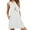 White-X, variant on Ruimatai Women Dress Summer Fashion Womens Crew Neck Pocket Printing Sleeveless Casual Nightdress Dresses