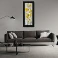 thumbnail image 3 of Silvia Vassileva 11x24 Black Modern Wood Framed Wall Art Titled - Roadside Flowers II Crop, 3 of 6