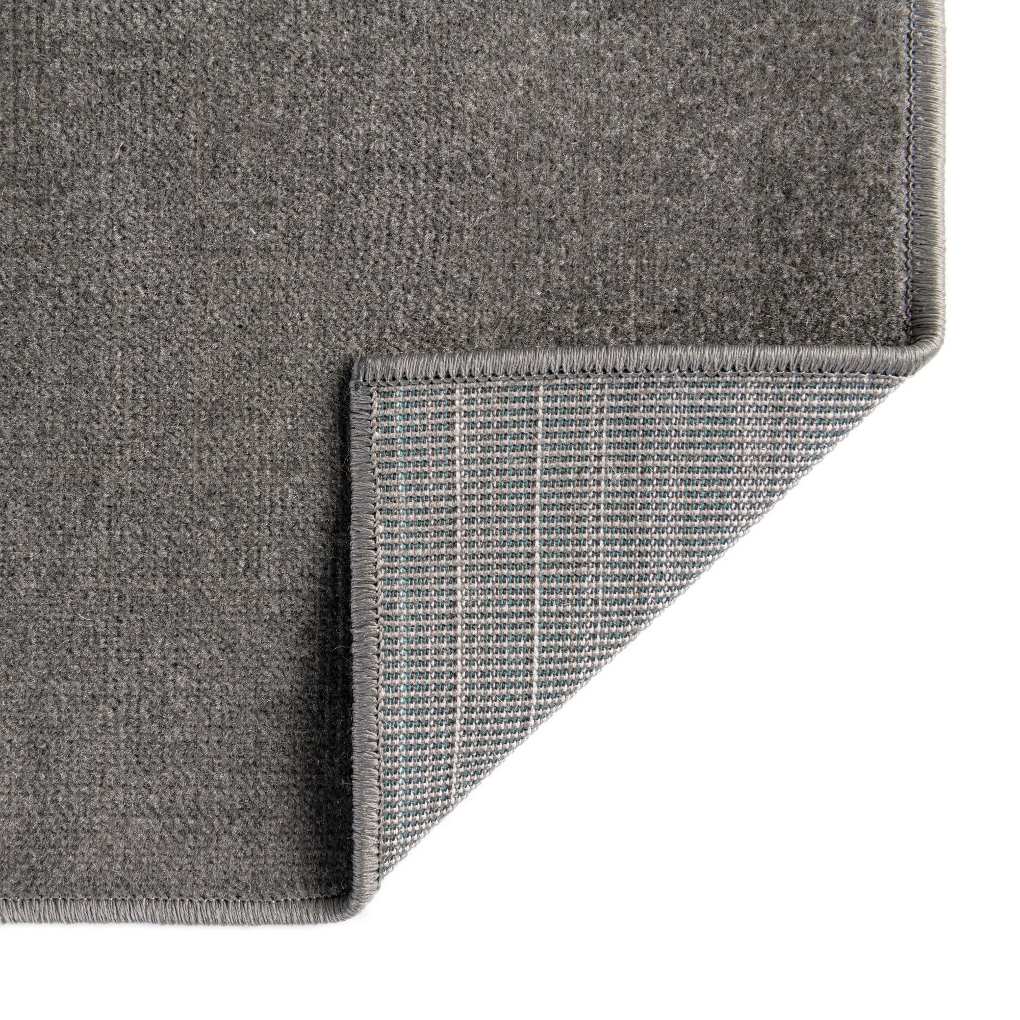Unique Loom Williamsburg Collection Area Rug - Solid (5' 1" x 8' Rectangle Gray)