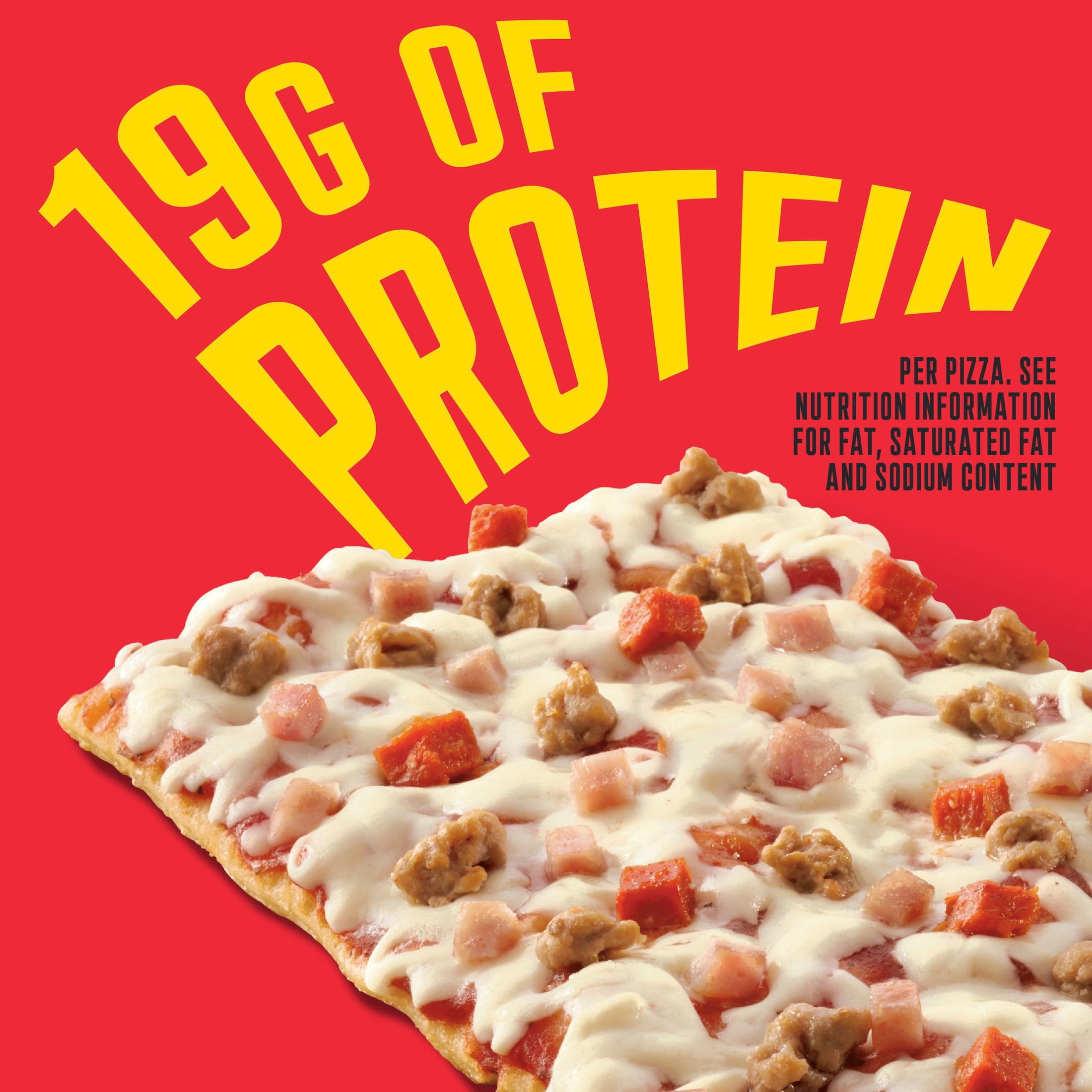 Totino's Party Pizza Pack, Triple Meat, Frozen Pizza, Frozen Snacks, 4 Count, 42 oz