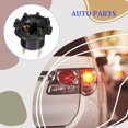 thumbnail image 3 of Xingzhi ABS Car Taillight Base Portable Replacement Detachable Modified Automotive Warning Light Lamp Bulb Stand Accessories 1Pc, 3 of 6
