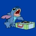 thumbnail image 2 of Toddler's Lilo & Stitch Record Scratch Master Graphic Tee Royal Blue 5T, 2 of 3