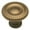 Bronze, variant on 1-1/8" Dia. Conquest Cabinet Knob - Satin Nickel