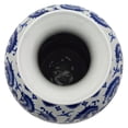 thumbnail image 5 of 18" Blue and White Floral Porcelain Fishtail Vase, 5 of 7
