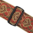 thumbnail image 2 of Ernie Ball Crimson Paisley Jacqaurd Guitar Strap, 2 of 3