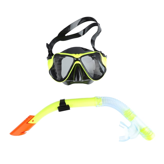 Equipo de Snorkel Sincero Traje de Snorkel semiseco Máscara de buceo de ángulo amplio