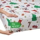 thumbnail image 5 of GOGREEN Juego de Sábanas Navideñas 3 Piezas Tamaño Individual, Bolsillos Profundos 16 Pulgadas, Microfibra de Poliéster Suave con Estampado Festivo, Ideal para Decoración y Regalo, 5 of 8