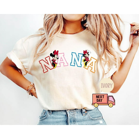 Nana Mouse Shirt, Grandma Mouse Shirt, Disney Family Shirt, Women's Disney Shirt, Disney Grandma Shirt, Disneyworld Shirt