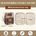 thumbnail image 7 of Uorisanigo Lion Bible Bag with Handle Bible Covers for Women Quilted Bible Cover Book Protector Bible Study Supplies Accessories Christian Gift, 7 of 7