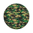 thumbnail image 3 of Rv Spare Tire Cover 15 inch - Classic Camo Green Tire Covers for Trailers, Adjustable Camper Spare Tire Cover, 3 of 7
