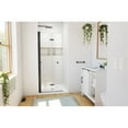 thumbnail image 2 of Aqua Q Fold 36 Inch D x 36 Inch W x 74-3/4 Inch H Frameless Bi Fold Shower Door in Matte Black with White Acrylic Base Kit, 2 of 9