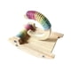 thumbnail image 5 of Percha para Pájaros, Soporte Flexible para Entrenamiento de Aves, Juguete Interactivo de Madera para Periquitos Y Periquitos., 5 of 9