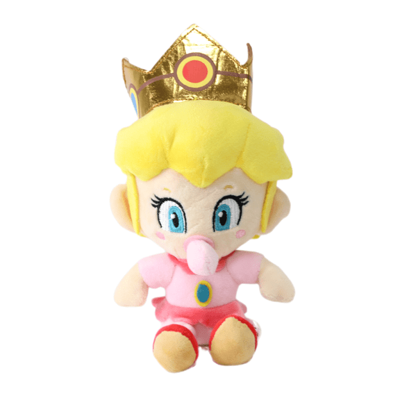 uiuoutoy Baby Pirncess Peach Plush Toy Stuffed Soft Doll 6''' Pink Figure Kids Gift