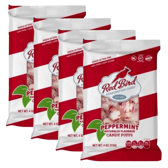 Red Bird Cotton Candy Puffs