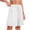 White, variant on fatyb Men's Shorts Casual Summer Elastic Waist Beach Shorts Wide Leg Loose Drawstring Shorts for Men