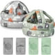 thumbnail image 1 of Set de cascos de seguridad Geyoga para bebé con rodilleras, paquete de 2 (Forest), 1 of 7