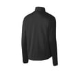 thumbnail image 6 of Port Authority Active 1/2 Zip Soft Shell Jacket-XS (Deep Black), 6 of 6