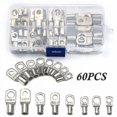 thumbnail image 1 of Juego de termorretráctiles, 60 piezas de conectores de terminales de anillo para extremos de cable de batería Kit surtido de 60 piezas de tubos termorretráctiles, 1 of 2