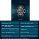 thumbnail image 5 of Reloj Sanda-3133 Impermeable Casual Correa Militar Color Negro/Dorado, 5 of 7