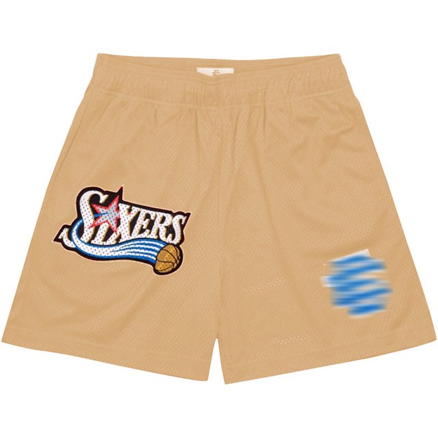 Pantalones cortos básicos de verano para hombre, pantalón corto informal deportivo de secado rápido, de malla para playa y baloncesto, pantalones de chándal transpirables para correrS khaki