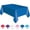 Blue, variant on Bxaolu Plastic Table Cloth Rectangle Table Protector 1 Pack, 6×4.5ft Tablecloth, Pink, Table Cloth for Disposable Use, Table Cover for Holiday Party, Gathering