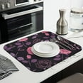 thumbnail image 2 of Microfibre Drying Mat for Kitchen Work Hard So I Can Have a Better Life Dish Drying Drainer Mat Absorbent Pioneer Drying Mat Washing Up for Glass, Plate & Cup 16inch X 18inch, 2 of 7