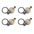 thumbnail image 1 of WHAMVOX 4pcs Home Door Viewer Cover Golden High-definition View for Homeowners, 1 of 4