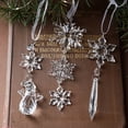 thumbnail image 5 of Clearance!Acrylic Crystal Elk Angel Snowflake Christmas Ornaments Tree Decorations Garland Chandelier Hanging Wedding Party Celebration Decor, 5 of 6