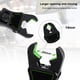 thumbnail image 5 of Inteprter Soporte de teléfono para espejo retrovisor para coche, soporte ajustable Flexible a prueba de golpes, abrazadera colgante, accesorios interiores Teléfono y Comunicación negro gris, 5 of 6