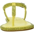 thumbnail image 2 of Jessica Simpson Oliara Women's Flat T-Strap Sandals Rhinstone, 2 of 7
