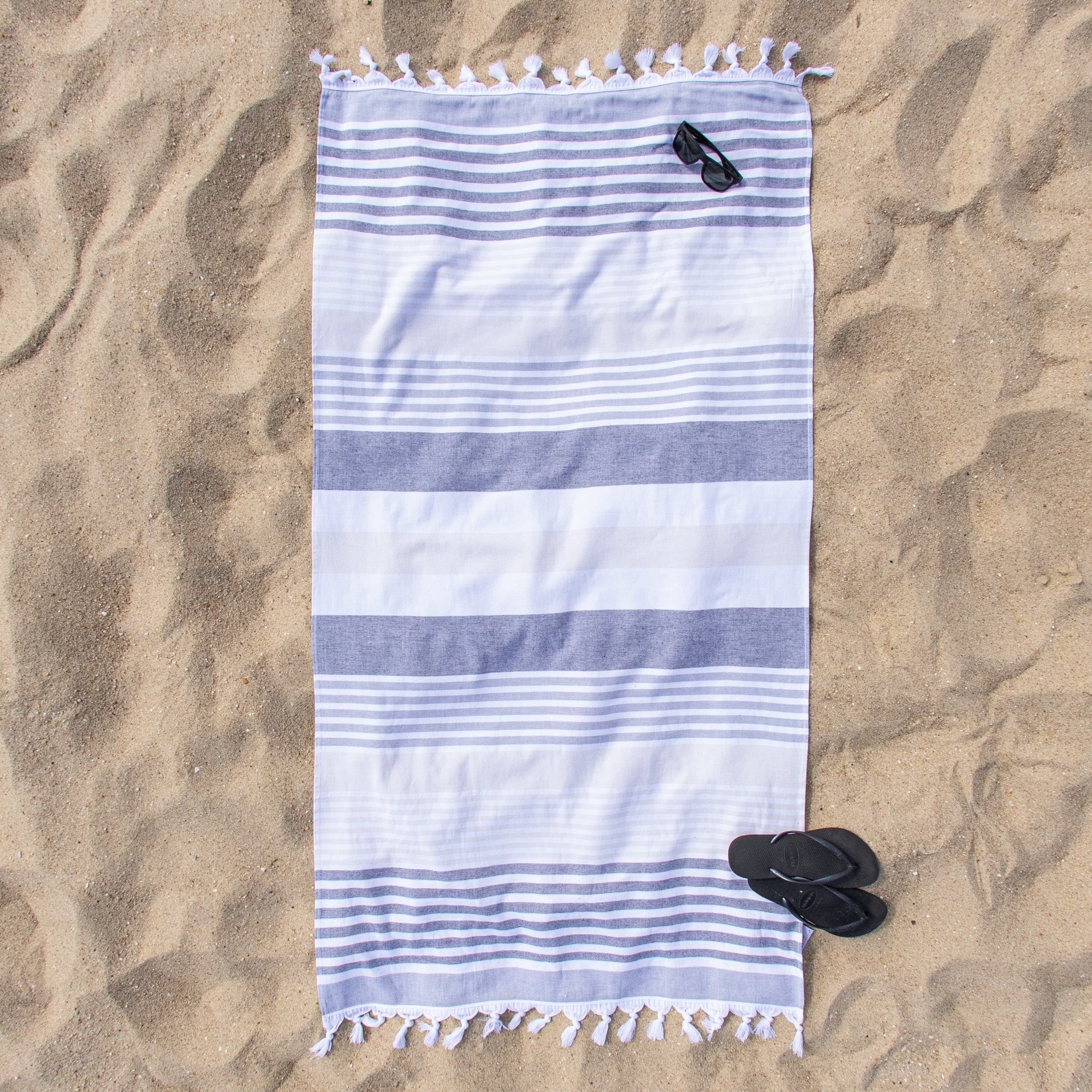 bath towels with tassels