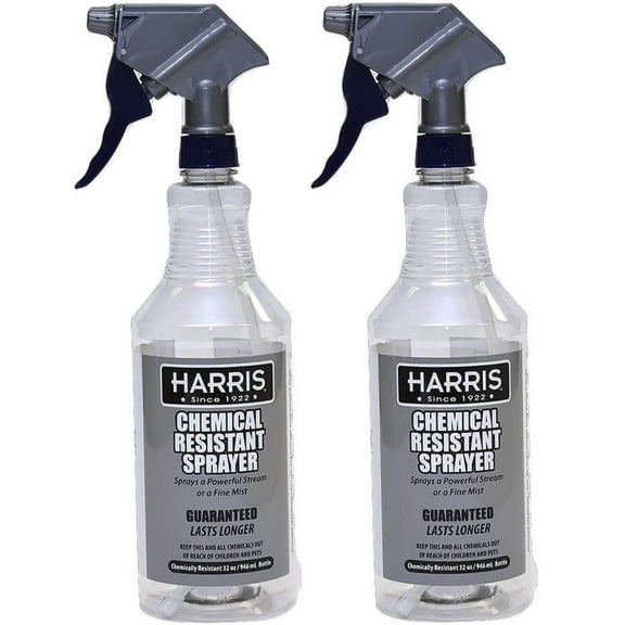 Harris Chemically Resistant Professional Spray Bottle 32 oz. 2CT