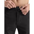 thumbnail image 5 of MIER Men's Flat Front Stretch Golf Shorts, 7 Inch Lightweight Shorts with 4 Pockets for Travel Hiking Casual, Black, 40W x 9L, 5 of 7