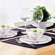 thumbnail image 2 of CASA LITUS Vajilla de Melamina Moderna para 4 Personas (12 Pz): Plato Hondo, Ensaladera y Plato Trinche. Resistente a Ca&iacute;das y Altas Temperaturas, Apta para Lavavajillas, No Microondas. Mod, 2 of 8